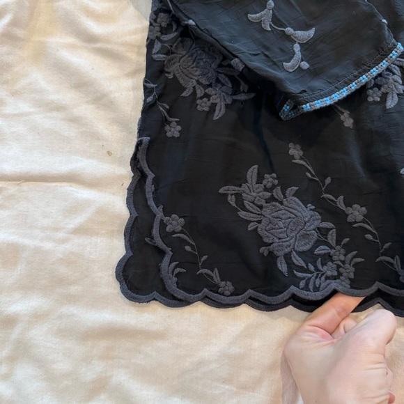 JOHNNY WAS Embroidered Shirt size Xs - Picture 4 of 7